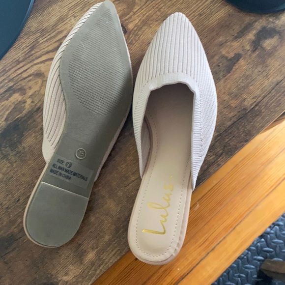 Lulus Shoes - Never been worn Lulus slides